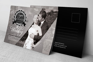 Wedding Invitation PostCard