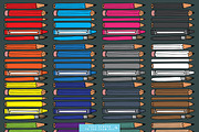 Perfect Pencil Illustrator Brushes, a Brush Add-On by MarkieAnn Creative (Thumbnail 2 of 8)