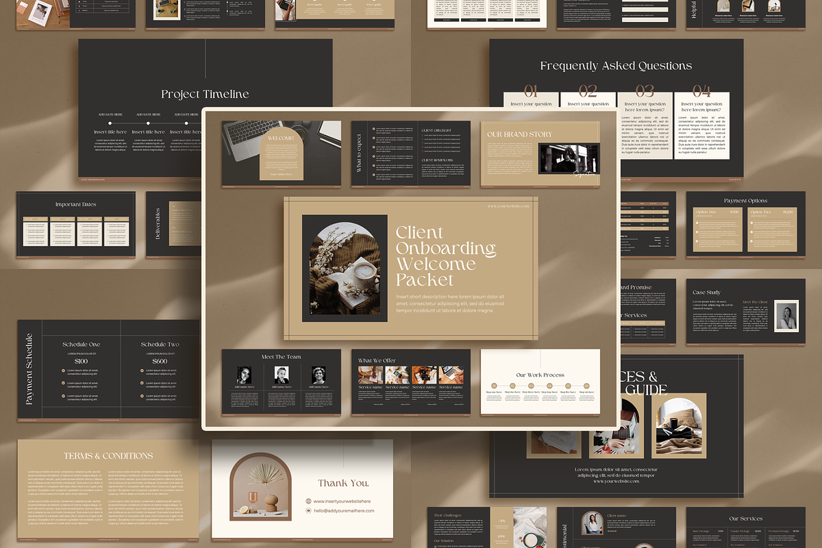 LEONE Client Guide Slides Bundle, a Presentation Template by Creatif Foundry (Photo 5 of 8)
