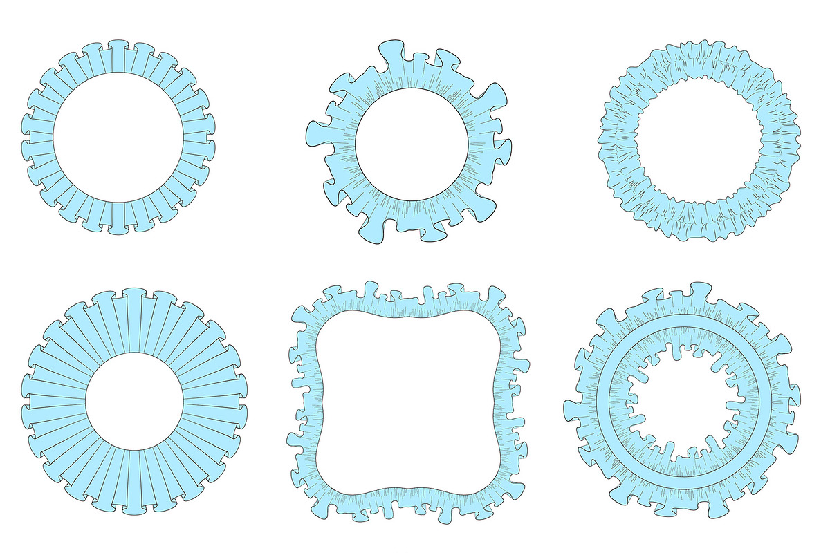 31 Sewing Illustrator Brushes, a Brush Add-On by Kseniya-Omega (Photo 2 of 3)