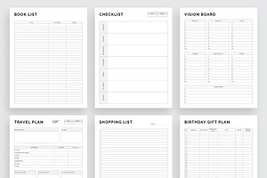 Ultimate Planner Bundle Pack Vol.04