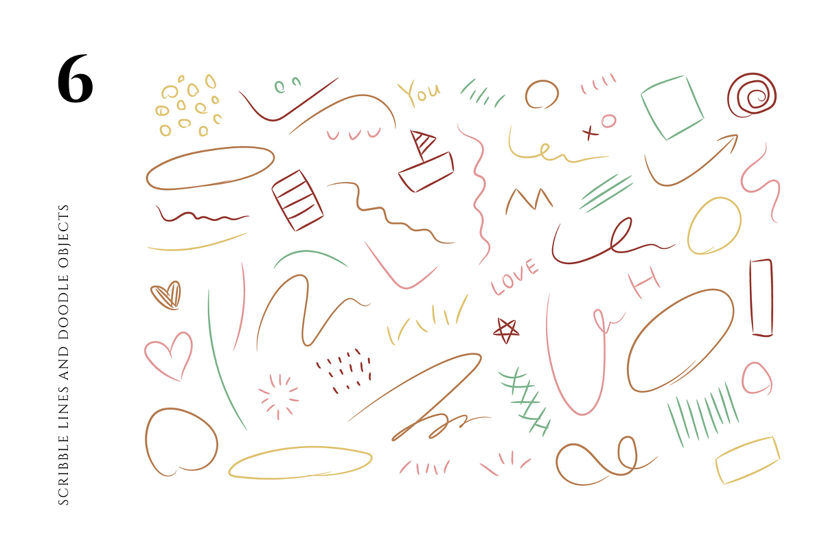 438 scribbles & doodles, an Object Graphic by Pinkbrush (Photo 7 of 11)