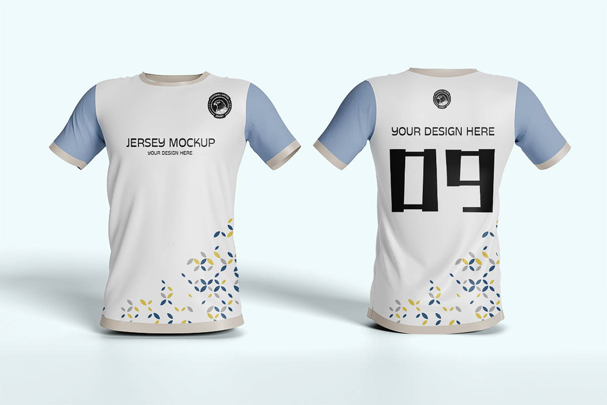 Jersey Mockup, a Shirt Mockup by xavier_studio (Photo 3 of 5)