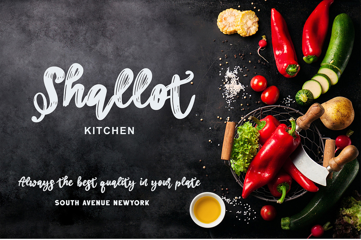 Croissant Lover - Brush Font, a Script Font by erlosDESIGN (Photo 8 of 14)