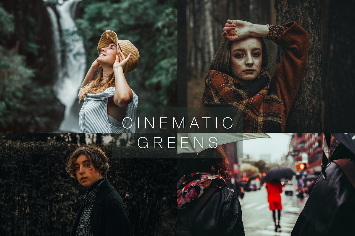 10 Cinematic Greens Lightroom Preset, a Preset Add-On by RamsaGraphi (Photo 1 of 10)