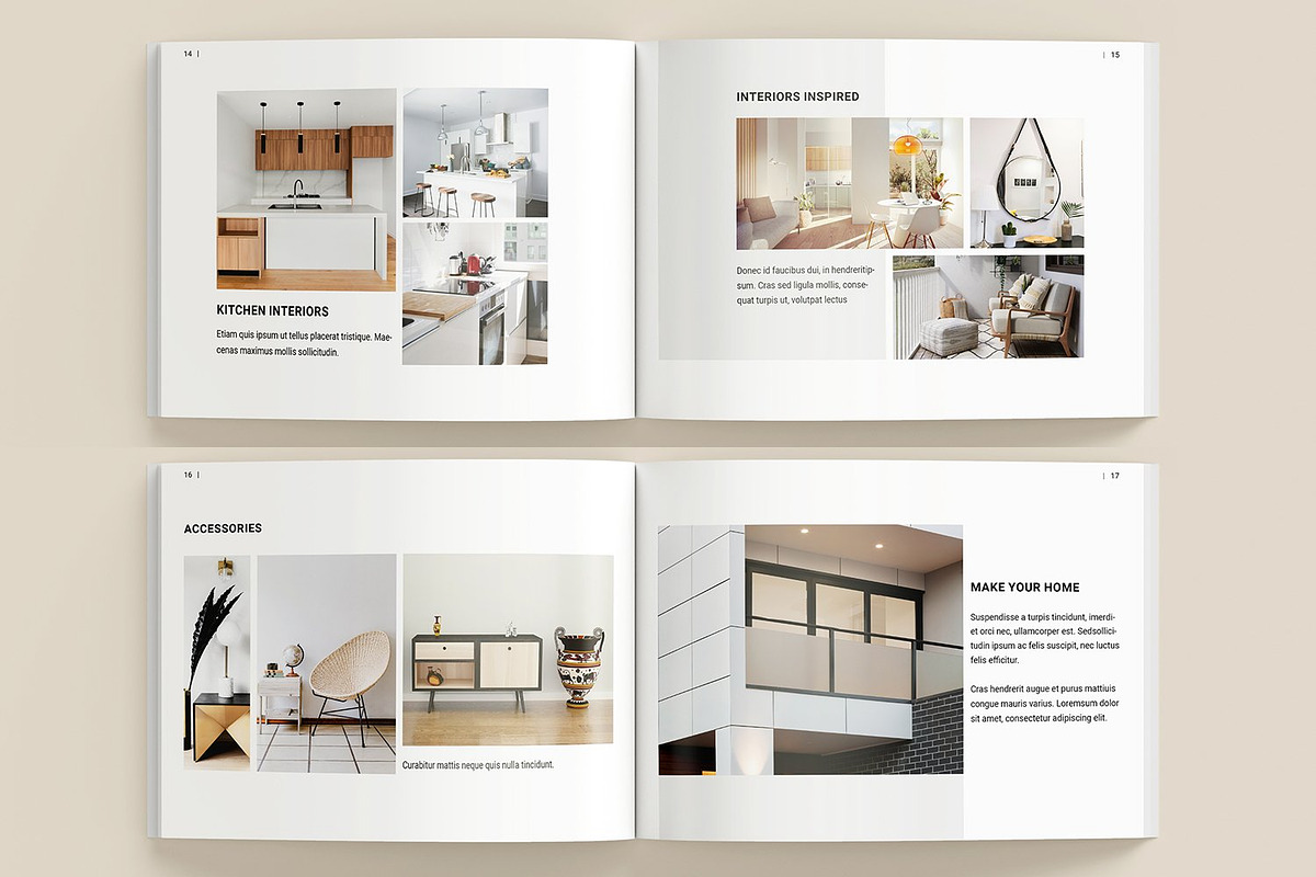Architecture and Interior Brochure, a Brochure Template by retrographix (Photo 4 of 8)