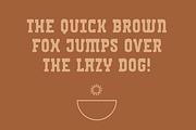 Pipes Canyon | Modern Western Font, a Slab Serif Font by Amber Morgan (Thumbnail 4 of 6)
