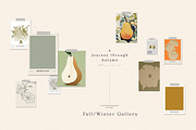 Autumn & Winter Flowers and Posters, a Decorative Illustration by Laras Wonderland (Thumbnail 8 of 11)