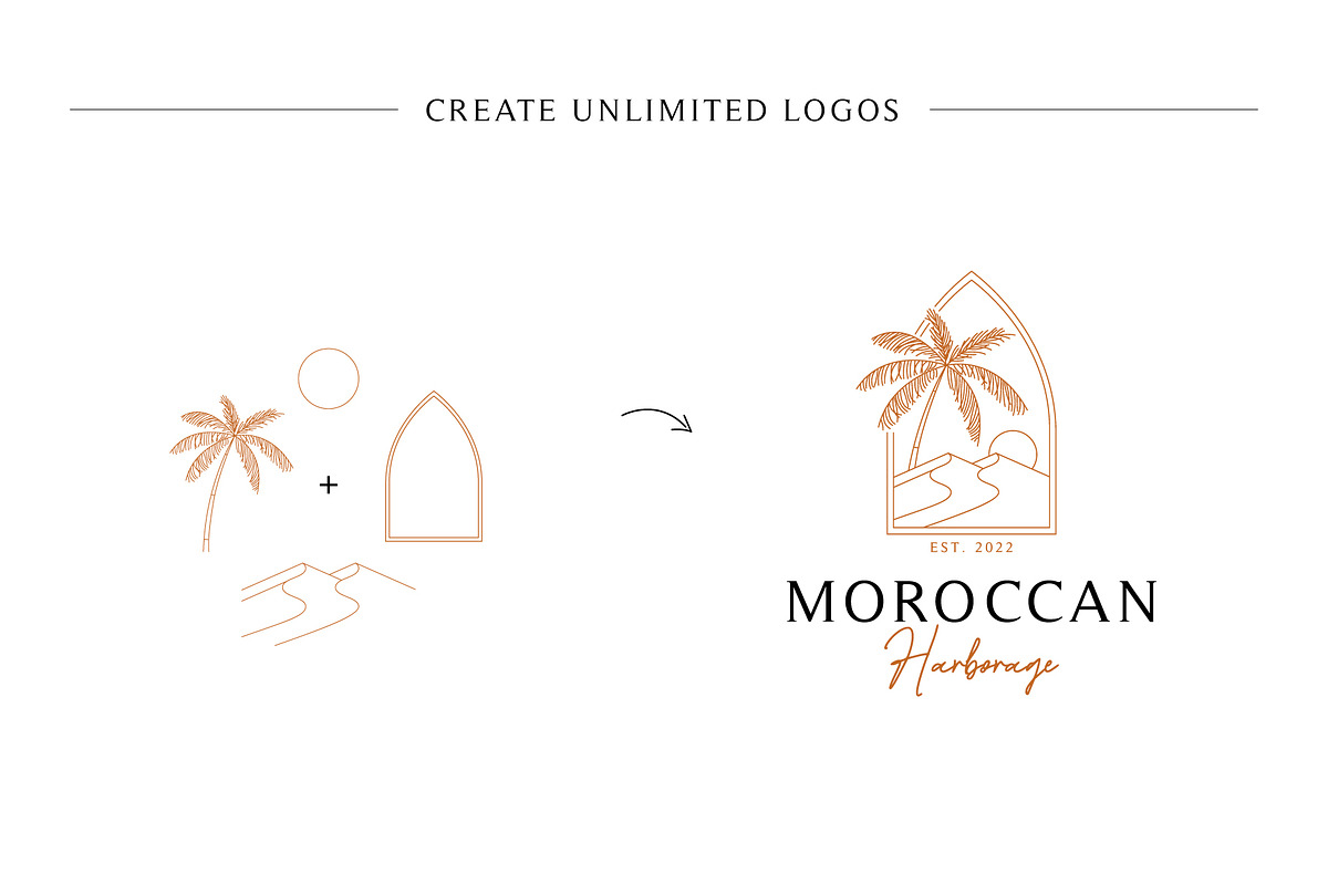 Boho Logos, an Illustration by ChicGraphix (Photo 2 of 22)