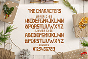 Holiday Season, a Font by caocastudio (Thumbnail 2 of 5)