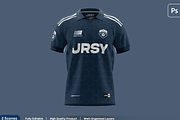 Jersey Mockup 2 Views, a Shirt Mockup by graphicsauce (Thumbnail 1 of 4)