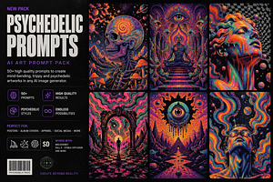Psychedelic Dreams Prompt Pack