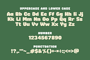 Funky Nibs Bold Playful Display Font, a Blackletter Font by Gumrega Studio (Thumbnail 7 of 8)