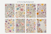 Pressed Flowers (Png) HELLO SPRING, a Background Graphic by by creative paper (Thumbnail 11 of 13)