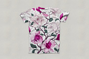 Realistic Seamless Pattern Magnolia, a Pattern Graphic by MarynaPetrovska (Thumbnail 15 of 16)