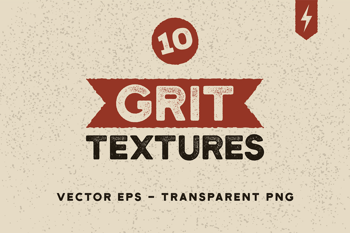 SALE : Grit Vector Texture Pack, a Texture Graphic by FlashGraphics (Photo 1 of 5)