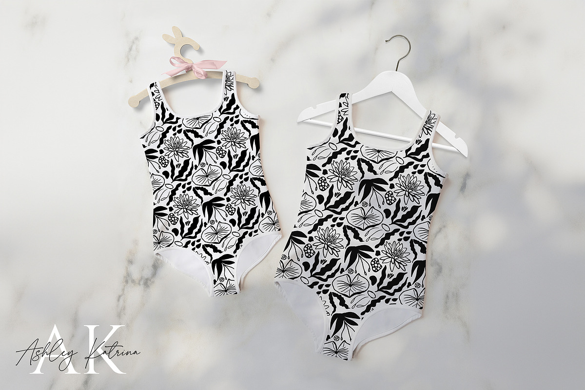 Abstract Floral Elements & Patterns, an Illustration by Ashley Katrina (Photo 5 of 8)