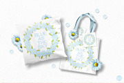 Blue Flower Baby Shower - Daisy, an Illustration by Euonia Meraki (Thumbnail 7 of 8)
