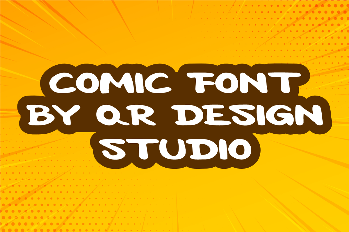 Comic Gamer, a Handwritten Font by QR Design Studio (Photo 3 of 6)