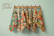 Retro Garden Floral Pattern Kit, a Decorative Illustration by Eclectic Anthology (Thumbnail 5 of 11)