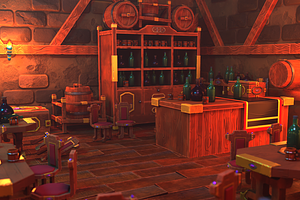 Medieval Bar Interior Kit