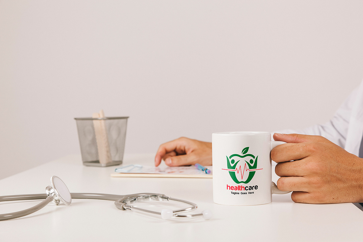 Modern Healthcare Logo Design, a Branding & Logo Template by YUDesignStore (Photo 8 of 8)