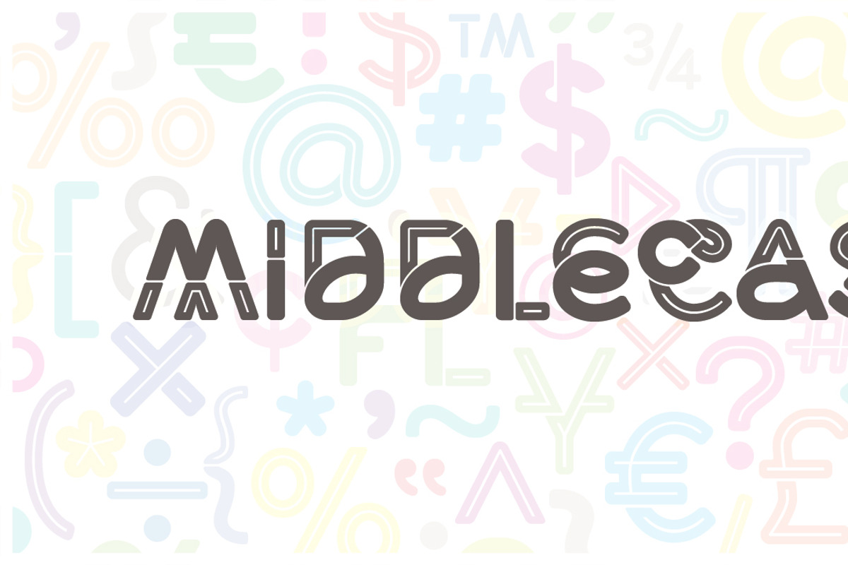 Middlecase, a Font by HeadFirst (Photo 1 of 10)