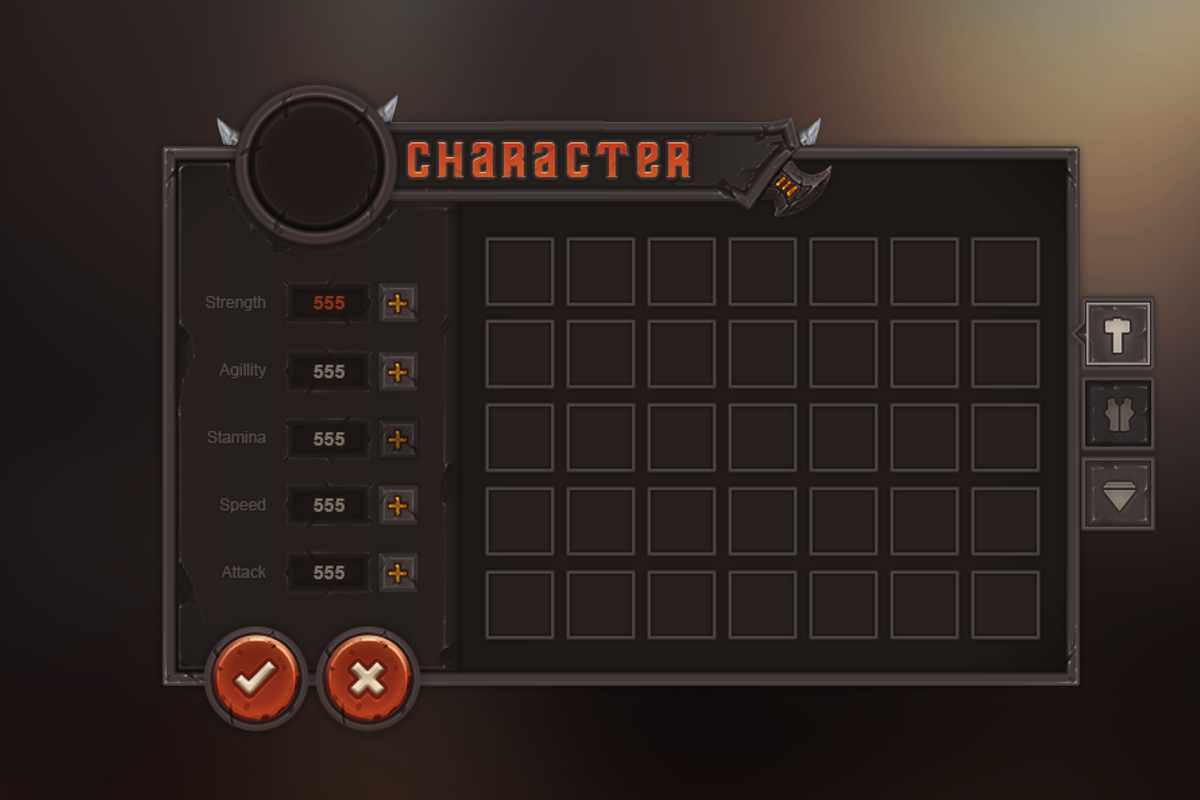 Warforge Mobile UI, a Templates & Theme by EvilSystem (Photo 6 of 13)