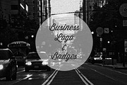 Business Logo & Badges, a Branding & Logo Template by ORCA Creative Store (Thumbnail 1 of 5)