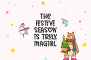 Cheerful Holiday - Christmas Font, a Handwritten Font by Keithzo (Thumbnail 3 of 8)