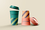 Take Away Paper Coffee Cup Mockups, a Cups & Container Mockup by dpi (Thumbnail 13 of 24)
