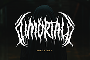 Bradthen Death Metal Font, a Blackletter Font by Ronny Studio (Thumbnail 2 of 10)