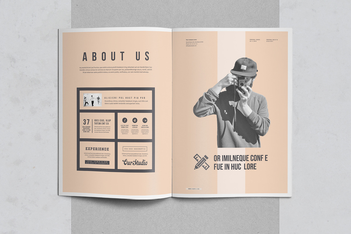 Proposal Vol. 3, a Brochure Template by TypoEdition (Photo 2 of 5)