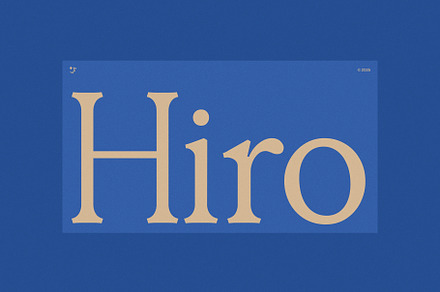 Hiro Variable