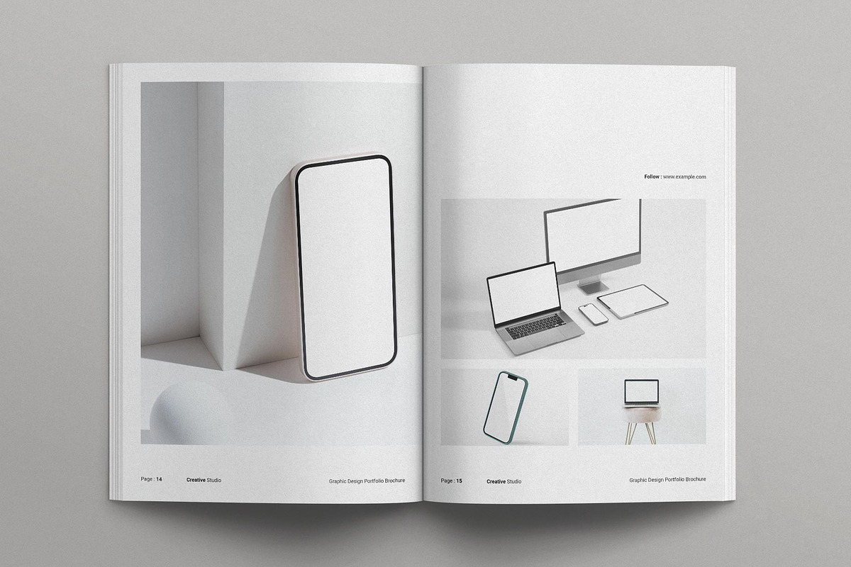 Creative Graphic Design Portfolio, a Brochure Template by E-Type (Photo 6 of 8)