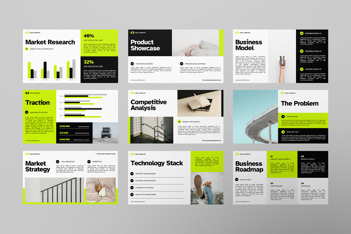 Pitch Deck Google Slide Template preview 6