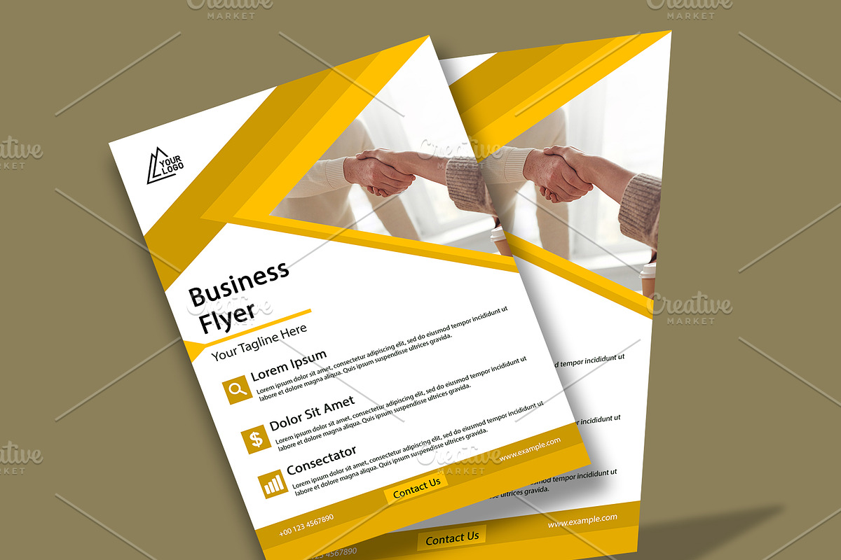 Business Flayer Template, a Flyer Template by As Studio (Photo 2 of 4)