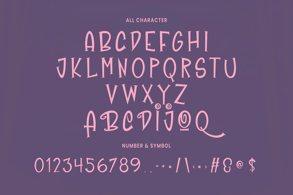 Magemooz Decorative Display Typeface, a Handwritten Font by Maulana ...