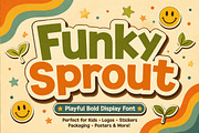 Funky Sprout, a Slab Serif Font by Wow Magic (Thumbnail 2 of 5)