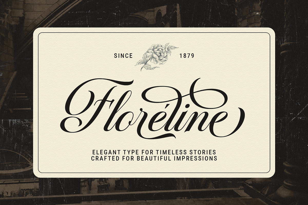 Genovia - Elegant Calligraphy Font, a Script Font by Pixesia Studio (Photo 3 of 10)