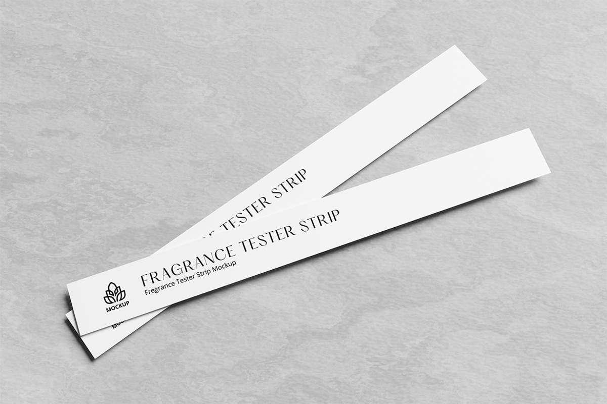 Fregrance Tester Strip Mockup, an Advertising Mockup by swsi-studio (Photo 3 of 5)