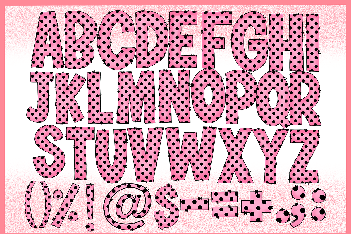Halloween candy-PNG fonts, a Handwritten Font by It me digital art (Photo 5 of 9)
