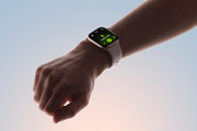 24 Watch Series 11 in Hand Mockups, a Wearable Device Mockup by Asylab (Thumbnail 40 of 107)