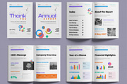 Corporate Annual Financial Report, a Brochure Template by MightyDesign (Thumbnail 2 of 6)