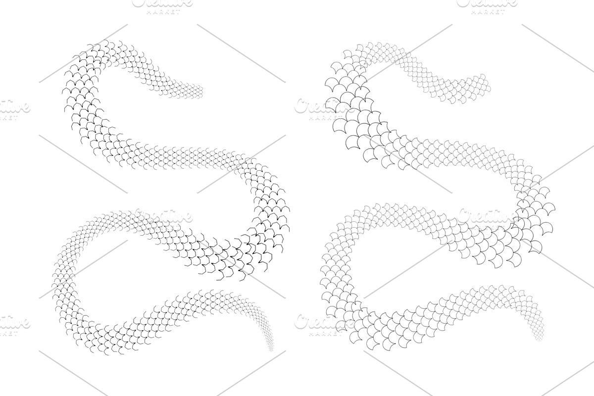 Procreate Scales Brush., a Brush Add-On by Lucrumplus (Photo 4 of 5)
