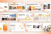 Construction Company Google Slides, a Presentation Template by Loin Studio (Thumbnail 4 of 4)