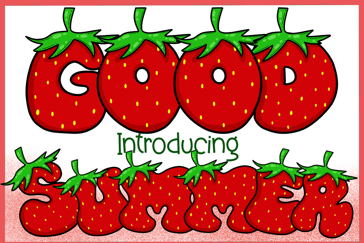 Good Summer-PNG fonts, a Symbol Font by It me digital art (Photo 1 of 6)