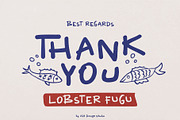 Lobster Fugu Font, a Handwritten Font by alit design (Thumbnail 15 of 15)