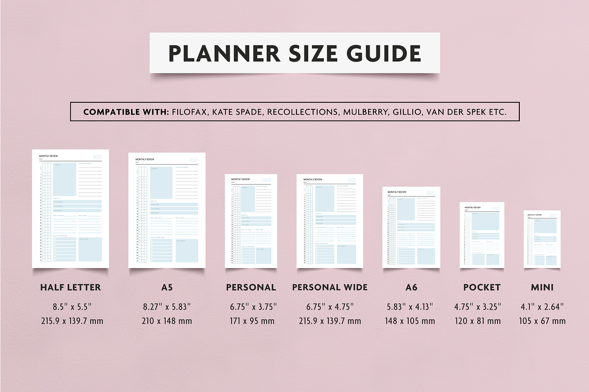 2023 Big Planner Bundle +1800 Pages, a Templates & Theme by SizenS (Photo 3 of 15)