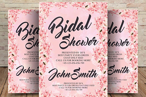 Bridal Shower Invitation, an Invitation Template by graphicforest
